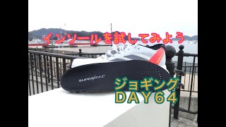 ５０代ジョギングを始めました。DAY６４　インソールを替えてみました