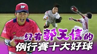 〔只有郭天信的〕例行賽十大好球⚾毫不留情的天網...滿滿天哥美技大放送!!【MOMO瘋運動】