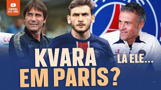 80 MILHÕES DE EUROS PARA LEVAR KVARATSKHELIA AO PSG