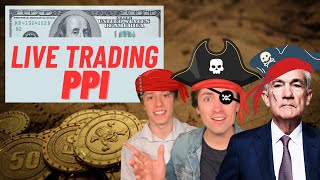 Live Trading PPI  Ft. Jerome Powell Speech | GOLD, USD, SPX500 & More!