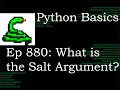 Python Basics Tutorial Cryptography PBKDF2HMAC Algorithm Salt Argument || Data Encryption