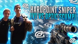 Hardpoint Sniper 1v1 OpTic Pamaj vs OpTic Scumpi