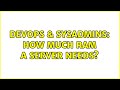 DevOps & SysAdmins: How much RAM a server needs? (2 Solutions!!)