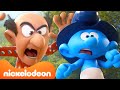 Every Time The Smurfs ESCAPED Gargamel 😈 | Nicktoons