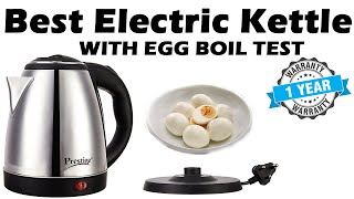 Best Electric Kettle Unboxing \u0026 Review with EGG Boil Testing | Hindi