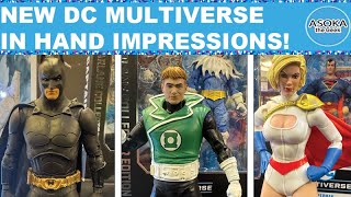 McFarlane DC Multiverse: Batman Begins, Guy Gardner, Power Girl First Impressions   | Asoka The Geek