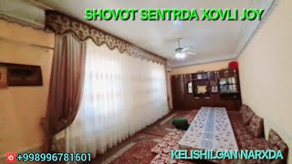 SHOVOT MARKAZIDA AJOYIB XOVLI JOY SOTILADI