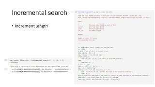 Find Roots Easily with Incremental Search: Step-by-Step Guide!