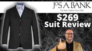 Affordable Suit Review | Jos A Bank 1905 Navy Collection Tailored Fit