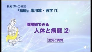 易経３８４の物語　応用篇・医学1　 陰陽観でみる人体と病態　その2　生気と脾胃