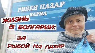 vlog. Жизнь в Болгарии: За Рыбой На Пазар. Рыбный рынок в Варне. Обзор товаров и цен.