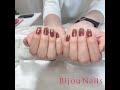 茶色のシアーカラーのベースで創り上げたミラーのグラデーションネイル ⋈◍＞◡＜◍ 。✧♡ bijou nails ビジューネイルズ