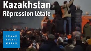 Kazakhstan : Recours à la force létale