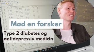 Christopher forsker i antidepressiv medicin