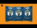 Illustrator CC Tutorial | Graphic Design | Business Flyer Design travel broucger @NSVDesigner