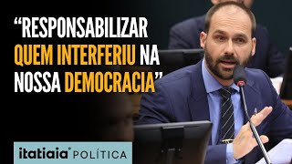 EDUARDO BOLSONARO APONTA 'INTERFERÊNCIA' DO GOVERNO BIDEN NAS ELEIÇÕES BRASILEIRAS DE 2022