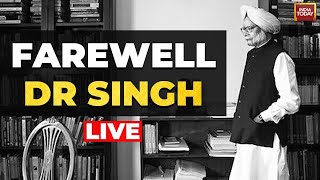 Dr Manmohan Singh Death News LIVE : Sonia Gandhi, Rahul \u0026 Priyanka Pay Last Respects To Dr Singh