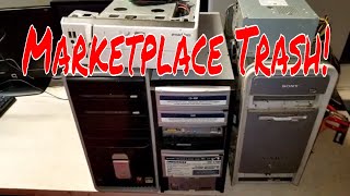 Marketplace PC lot, worse than dumpster PC's
