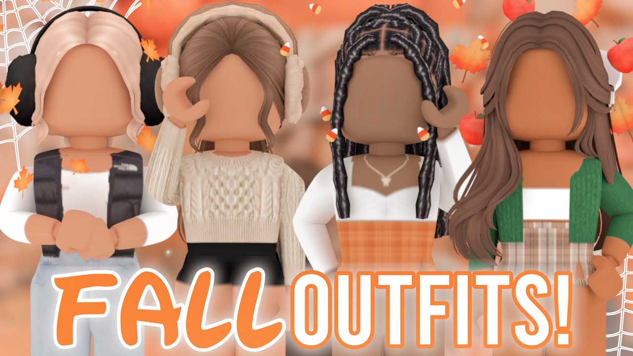 Aesthetic Roblox Fall Outfits With Codes Links Youtube