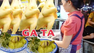 Gà Ta Béo Ú giá 260k/con bao gồm gỏi CHÁO chị chủ Quê Quảng Nam chặt rất nhẹ tay ở Bình Tân Sài Gòn