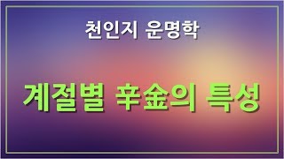 [천인지운명학] 계절별 辛金의 특성