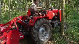 Mahindra 265 NBP Orchard compact with rotovator 🔥