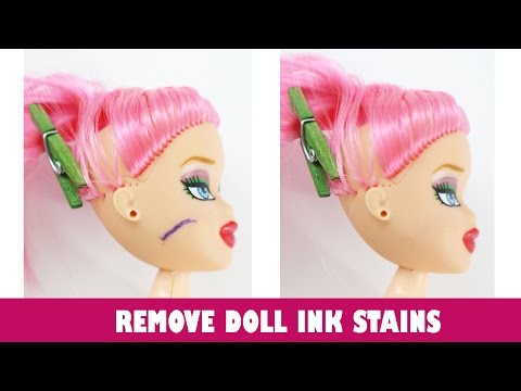 How to remove Ink, Marker, Pen, Sharpie, Dye, and other Ink stains from your doll's face and body How to remove Ink, Marker, Pen, Sharpie, Dye, and other Ink stains from your doll's face and body