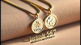 leetcode 567 : permutation of string : python solution
