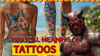 Meaning of tattoos and the effect of it according to the Bible #Tattoo #Metvug
