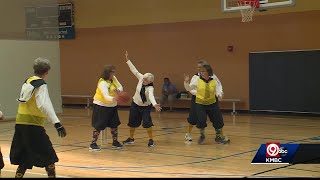 Granny basketball uses rules from 1920s, players wear bloomers