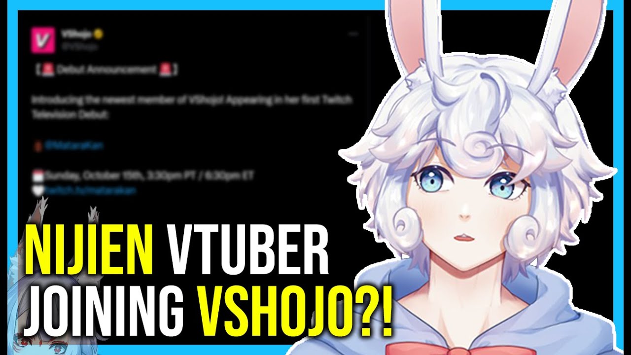 VShojo's Newest Vtuber Announced | It's An Ex-Nijisanji Member... Again ...