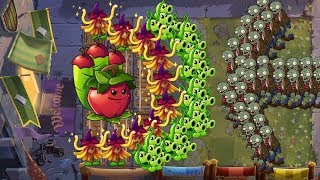 Plants vs Zombies 2 Battlez - Apple Mortar vs Witch Hazel vs Pea Pod