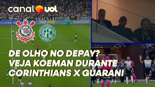 CORINTHIANS X GUARANI: KOEMAN, TÉCNICO DA HOLANDA, VAI À NEO QUÍMICA ARENA PARA VER MEMPHIS DEPAY