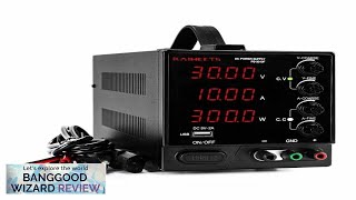 EU Direct KAIWEETS PS-3010F DC Power Supply Variable 30V 10A with 4 LED Review