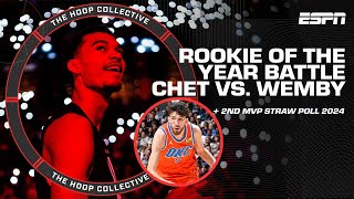 2nd MVP Straw Poll 2024 & Rookie of the Year Race 🙌 | The Hoop Collective