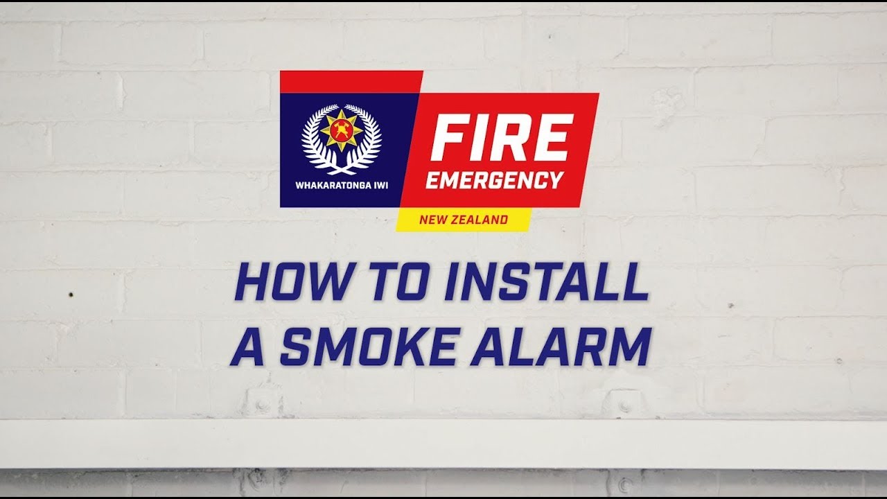 How To Install A Smoke Alarm Youtube