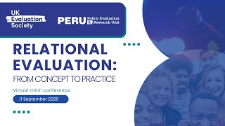 Relational evaluation from concept to practice