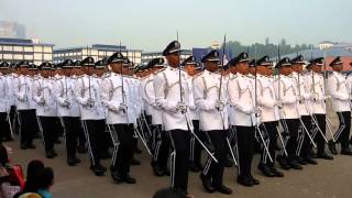 Perbarisan Tamat Latihan Inspektor Percubaan 3/2015 - Berjalan Lalu pada Perlahan dan Cepat masa.