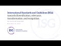 International Standards and Guidelines for Quality Assurance in Tertiary Education (ISGs)