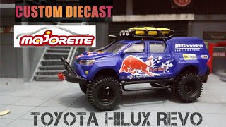 Custom Diecast Majorette Toyota Hilux Revo