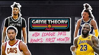 NBA League Pass Rankings | Which teams have we tuned in for the most through the first month?!