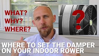 HOW TO USE DRAG FACTOR and Damper Setting Effectively on the Concept 2 Indoor Rower