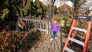 Pruning Climbing Roses & Potting a Gorgeous Bamboo! 🌹✂️🌿 // Garden Answer