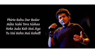 Teri yaadon mein lyrics ❤️🎶||KK,Shreya Ghoshal||The Killer||Emraan Hashmi, Nisha Kothari.
