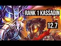 KASSADIN vs VIKTOR (MID) | Rank 1 Kassadin, 11/2/7, 900+ games, Legendary | BR Challenger | 12.7