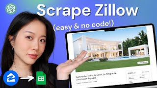 How to scrape Zillow (without code)