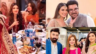Pakistani Celebrities at Minal Khan's Wedding