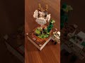 コマ撮り父「ゴーレム君、興味津々（golem very curious.）24fps」lego stopmotion animation.