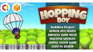 Hopping Boy Runner Template Buildbox | Codecanyon Scripts and Snippets