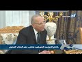 خادم الحرمين الشريفين يلتقي وزير العدل المصري